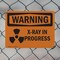 Signmission Radiation & Laser Sign, 7 in H x 10 in W, Plastic, Rectangle OS-2PACK-WS-P-710-L-12951 - alternate 2